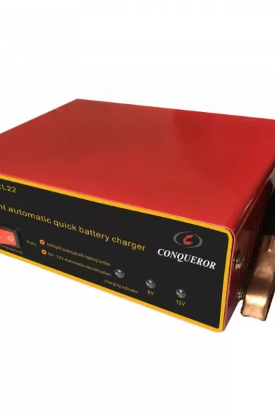 Conqueror Battery Charger 6V / 12 Volt 10 Amp