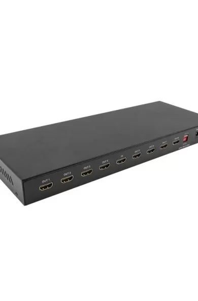 HDMI Splitter 8 Port Multiplier for Screen Duplication 1 IN 8 OUT