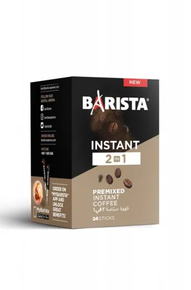 Barista Instant 2 in 1 (24 sticks/box)