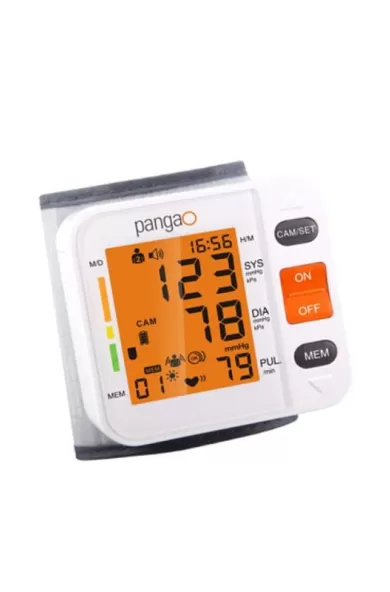 Pangao Wrist Blood Pressure Monitor Fully Automatic