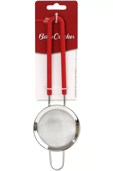Betty Crocker Tea Strainer With Silicone Handle