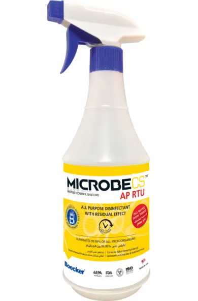 Boecker Microbecs All Purpose Professional Disinfectants - Sprayer 1L