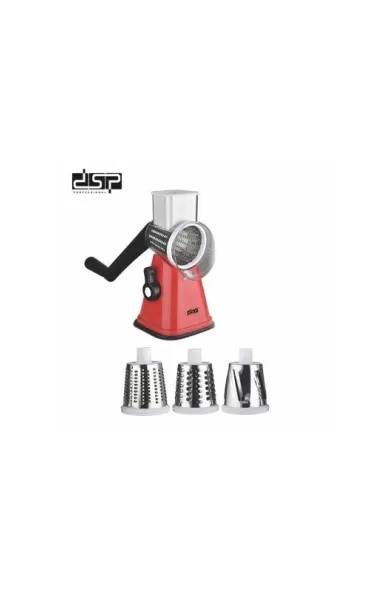 DSP Manual Food Processor Red