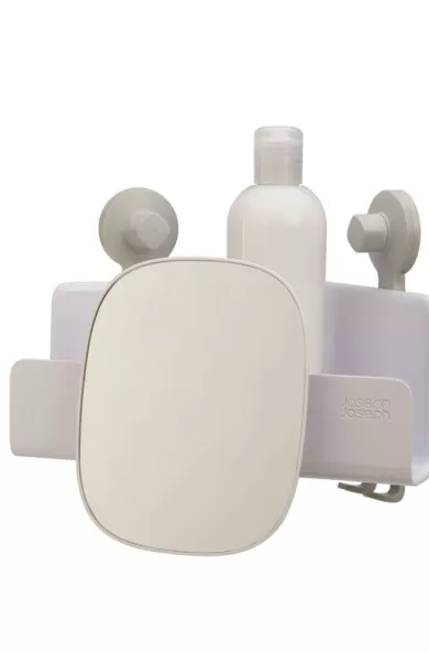 Joseph Joseph EasyStore™ Corner Shower Shelf with Removable Mirror