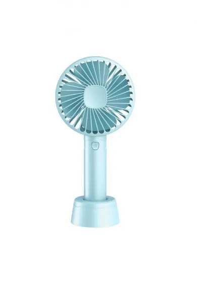 Powercool Portable Rechargeable Fan - Blue