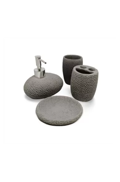 Bathroom Resin Set Grey