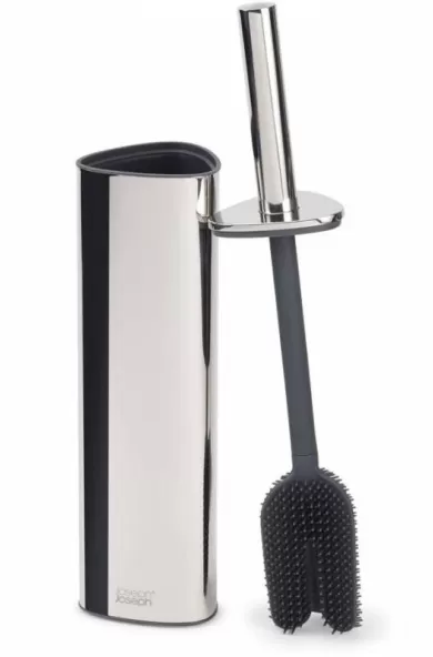 Joseph Joseph Flex 360 Luxe Toilet Brush with SS Finish