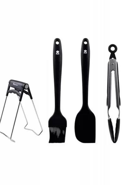 MasterPro Set 4Pcs Kitchen Tool Silicone Foodies