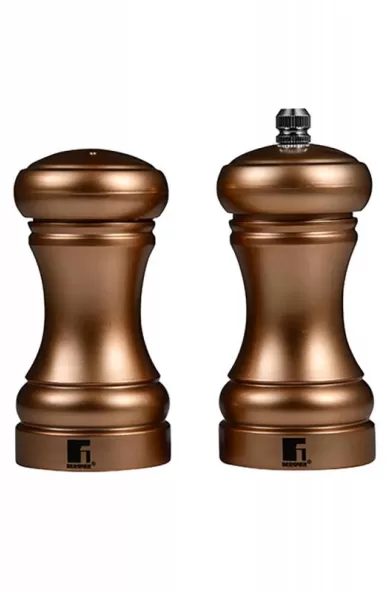 Bergner Set 2 Pcs Salt & Pepper Mill Copper