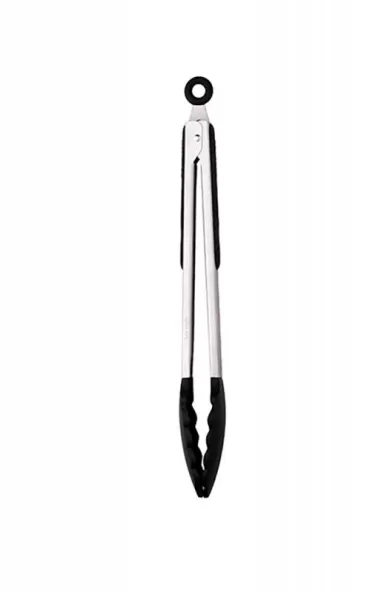 Bergner Kitchen Tong Stainless Steel Black Silicon