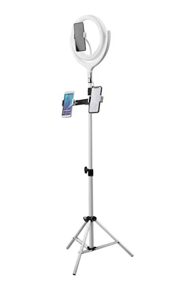 Conqueror Ring Light 12'' with Tripod for Mobile
