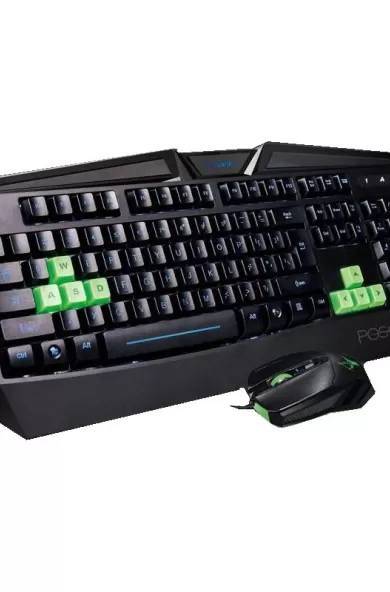 Poseidon Wired Gaming Keyboard With Mouse