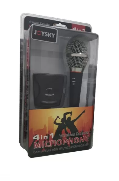 Wireless Karaoke Microphone 6.5" With USB