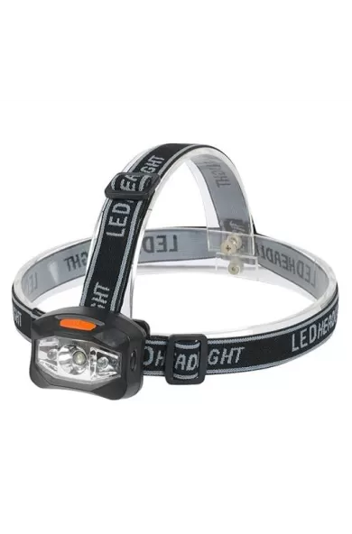 3AAA - 3W white LED + 2 red LED Headlight
