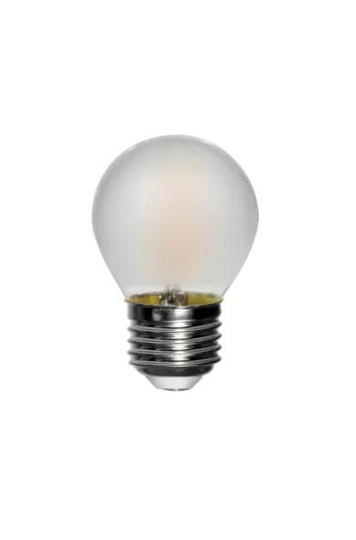 AEG Frosted Filament G45 BULB 4W E27 Warm White
