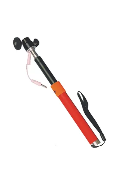 Conqueror Selfie Stick Wired - Red