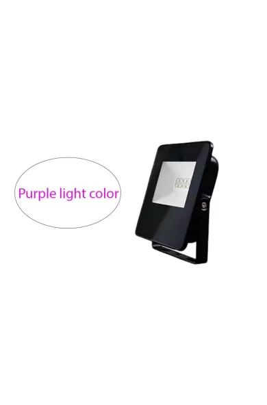 Powerlight LED Slim Floodlight Garden Light ( Different Colors) - Purple