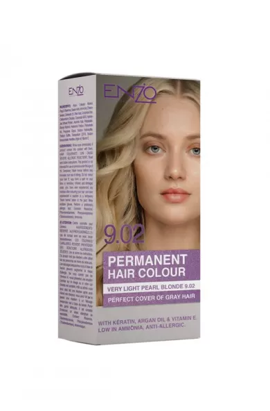 Enzo Hair Color For Women - Very Light Pearl Blonde 9.02