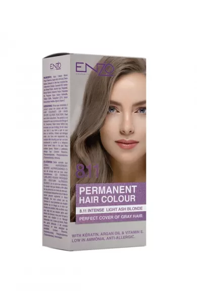 Enzo Hair Color For Women - Intense Light Ash Blonde 8.11