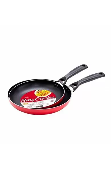 Betty Crocker Teflon Fry Pan Set 2 Pcs
