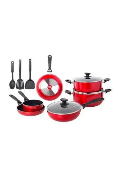 Betty Crocker Non Stick Cookware Set 9 Pcs