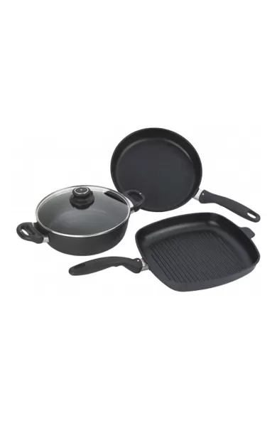 Swiss Diamond SET 4 PIECES FRYING COOKING PANS
