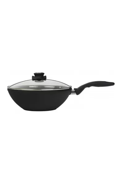 Swiss Diamond wokpan with Lid 28 cm
