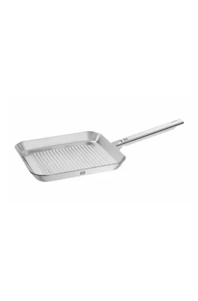 Zwilling Square Stainless Steel Grill Pan 24cm