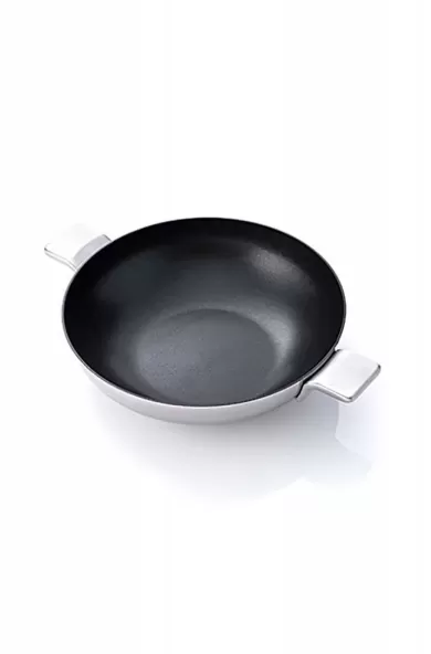 MasterPro by Alessi Wok Stainless Steel Bones