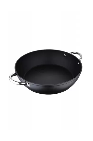 MasterPro Paella Pan Forged Aluminum Foodies
