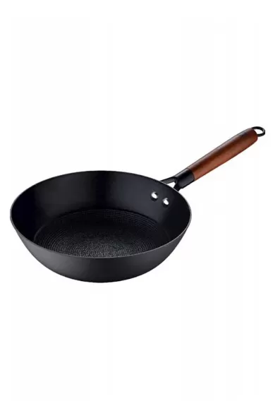 MasterPro Wok Frypan Pressed Iron Odin