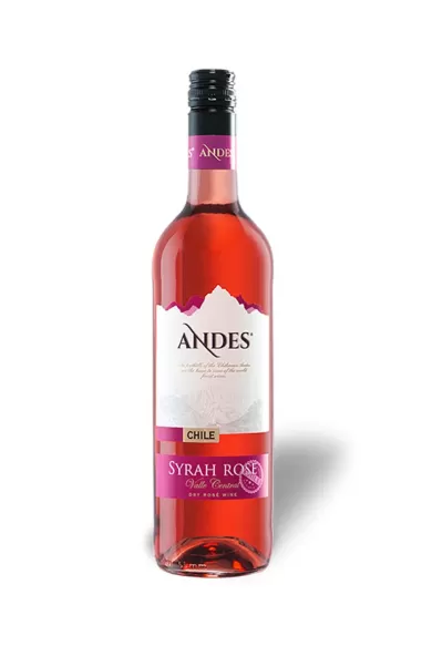 Andes Syrah Dry Rose Wine
