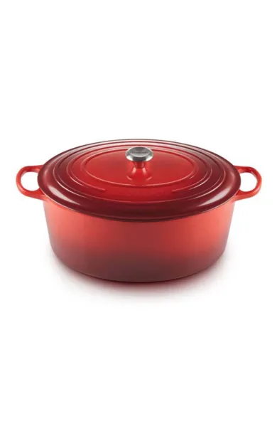 Le Creuset Cast Iron Cocotte Oval Evolution Red - 40cm