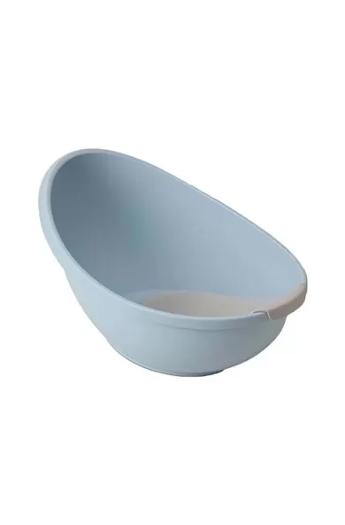 Optimal Egg-shaped Baby Bathtub - Pewter Blue