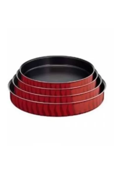 Tefal Tempo Flame Ovenware - Set 4 kebbe 28/30/34/38 Cm