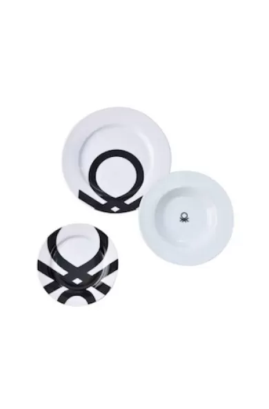 Benetton Set 18Pcs Dinnerware Porcelain