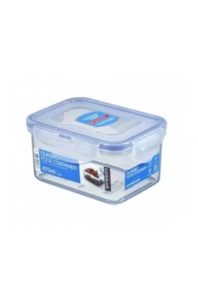 LocknLock Rectangular Short Food Container - 470ml