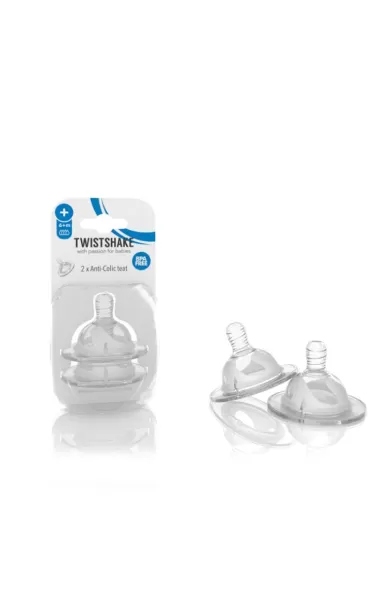 Twistshake Anticolic 2x Teats - PLUS (6+M)