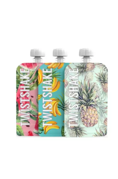 Twistshake 3x Squeeze Bags - 220ml