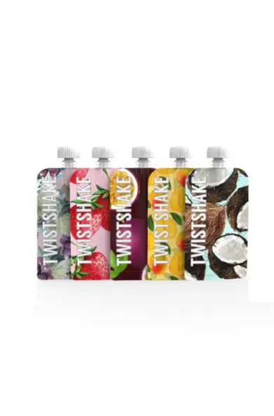 Twistshake 5x Squeeze Bags - 220ml