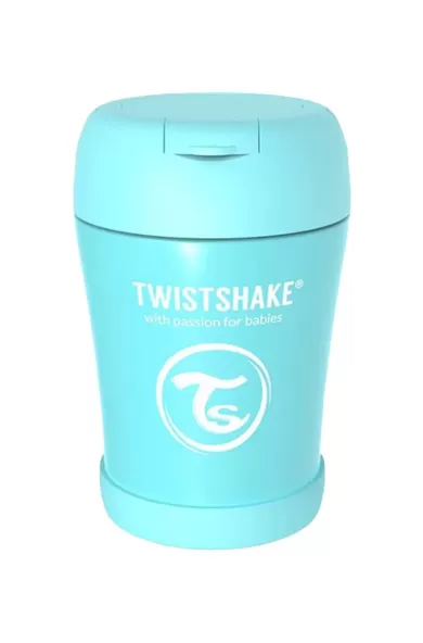 Twistshake Insulated Food Container 350ml - Pastel Blue