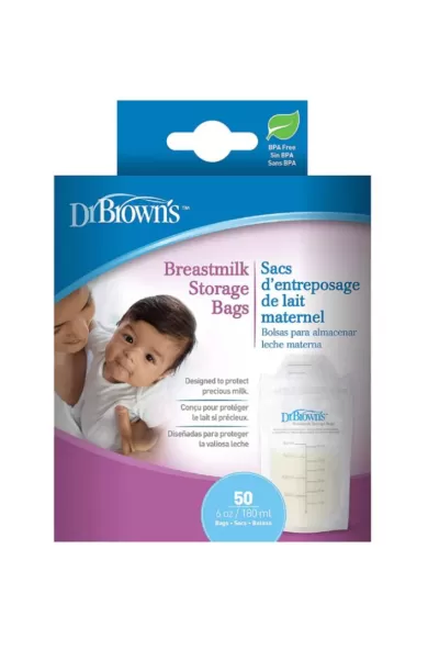 Dr. Brown's Breast Milk Storage - 50 Bags