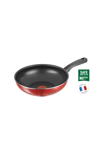 Tefal Frying Pan Tempo Flame Wokpan - 26cm 