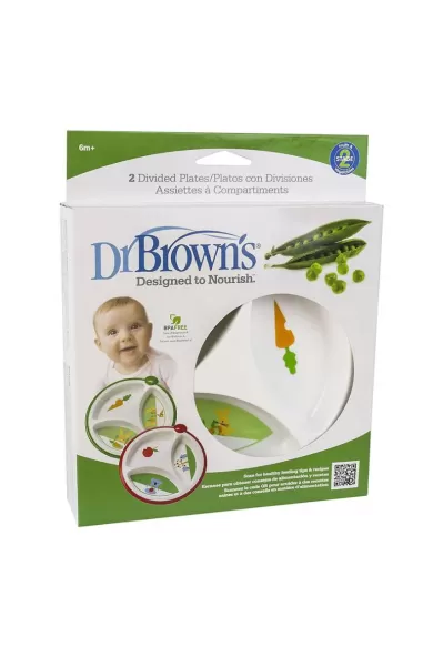 Dr. Brown's Divided Plates