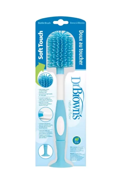 Dr. Brown's Soft Touch Bottle Brush - Blue