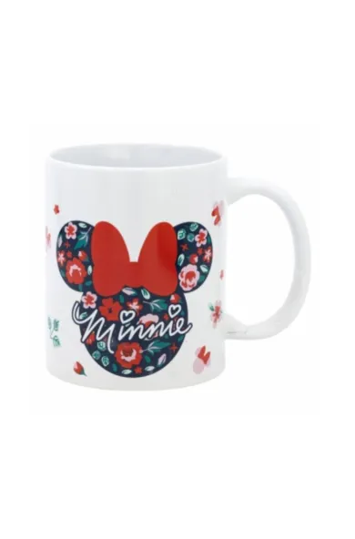 Disney Young Adult Ceramic Mug 11 Oz In Gift Box - Minnie Mouse Gardening