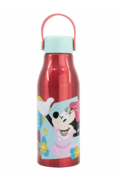 Disney Flexi Handle Aluminium Bottle 760ml - Minnie Mouse Being More Minnie