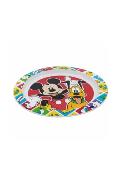 Disney Kids Micro Plate - Mickey Mouse Better Together