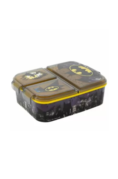 Disney Multi Compartment Sandwich Box - Batman Symbol