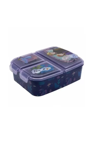 Disney Multi Compartment Sandwich Box - Frozen Trust The Journey
